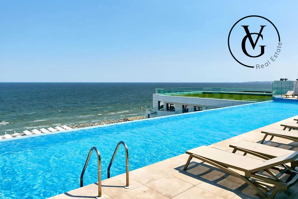 Apartament 2 camere Alezzi Infinity vedere panoramica mare si parcare