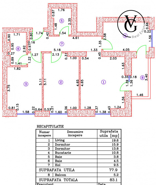 Apartament 3 camere Cortina North | Aviatiei | Pipera