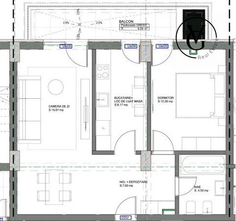 Apartament 2 camere | Nautica Residence XV 