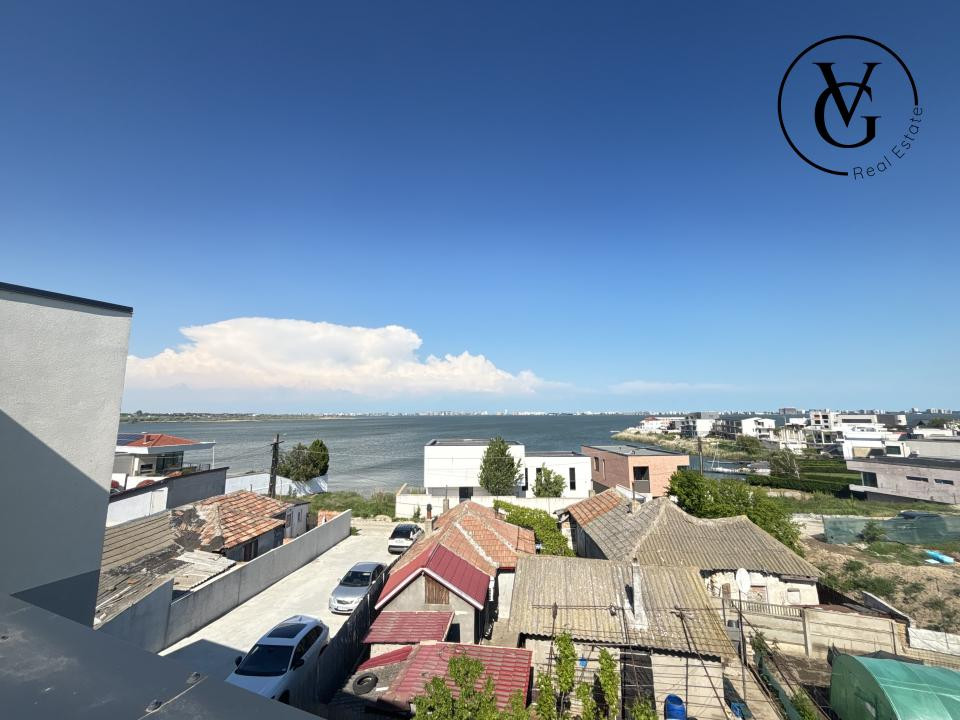 Vila Moderna - Ovidiu - Vedere catre lac (construcție 2025)