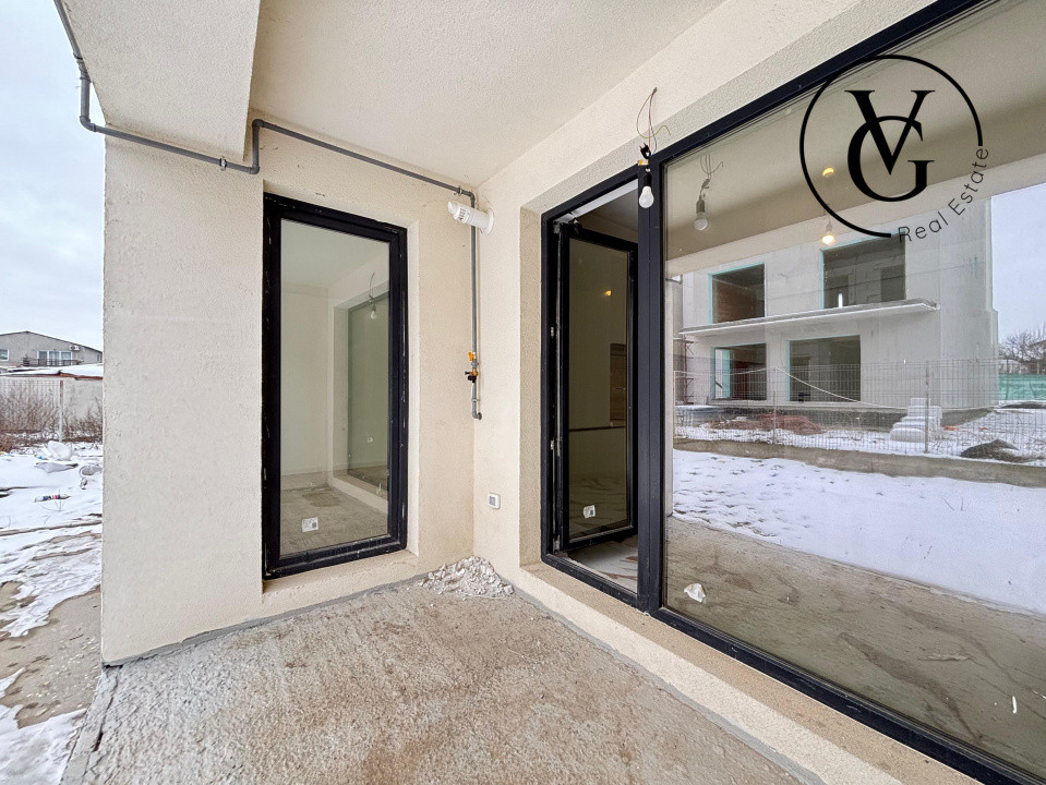 Vila Moderna - Ovidiu - Vedere catre lac (construcție 2025)