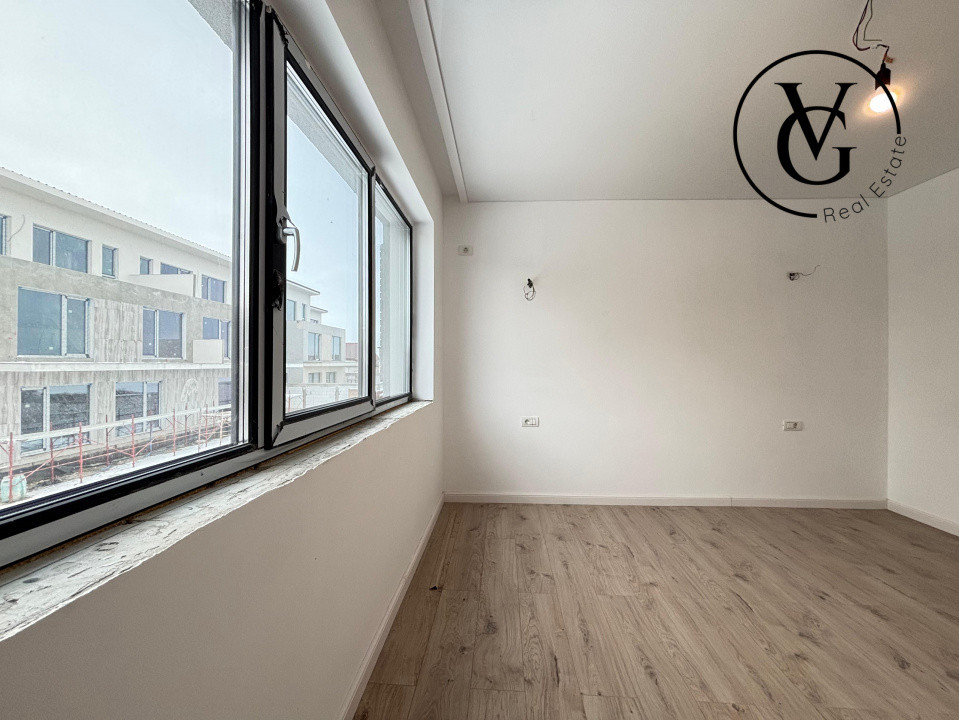 Vila Moderna - Ovidiu - Vedere catre lac (construcție 2025)