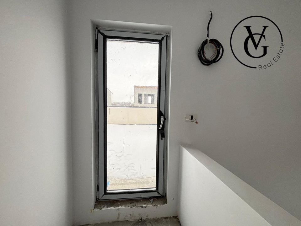 Vila Moderna - Ovidiu - Vedere catre lac (construcție 2025)