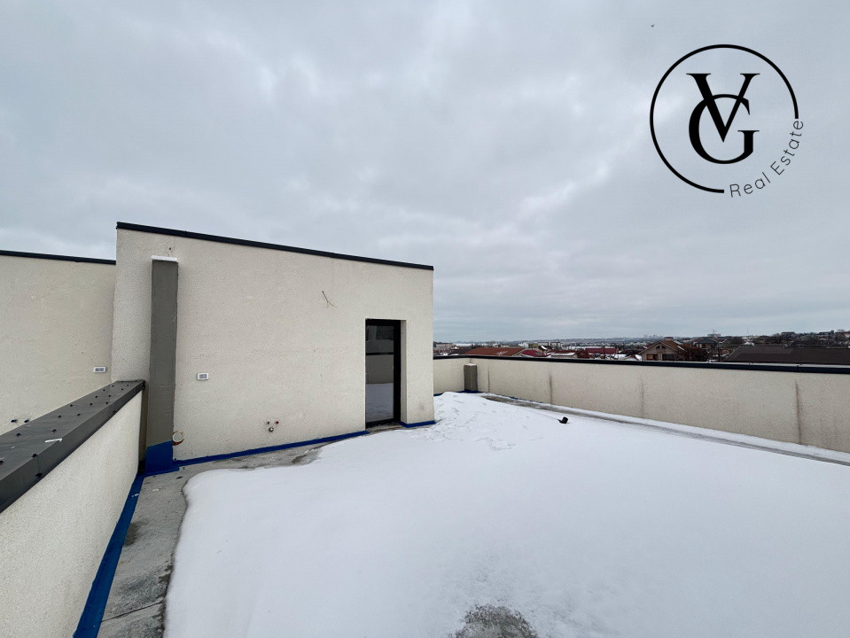 Vila Moderna - Ovidiu - Vedere catre lac (construcție 2025)