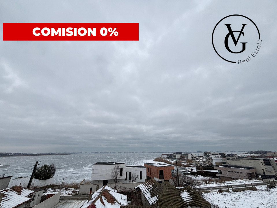 Vila Moderna - Ovidiu - Vedere catre lac (construcție 2025)