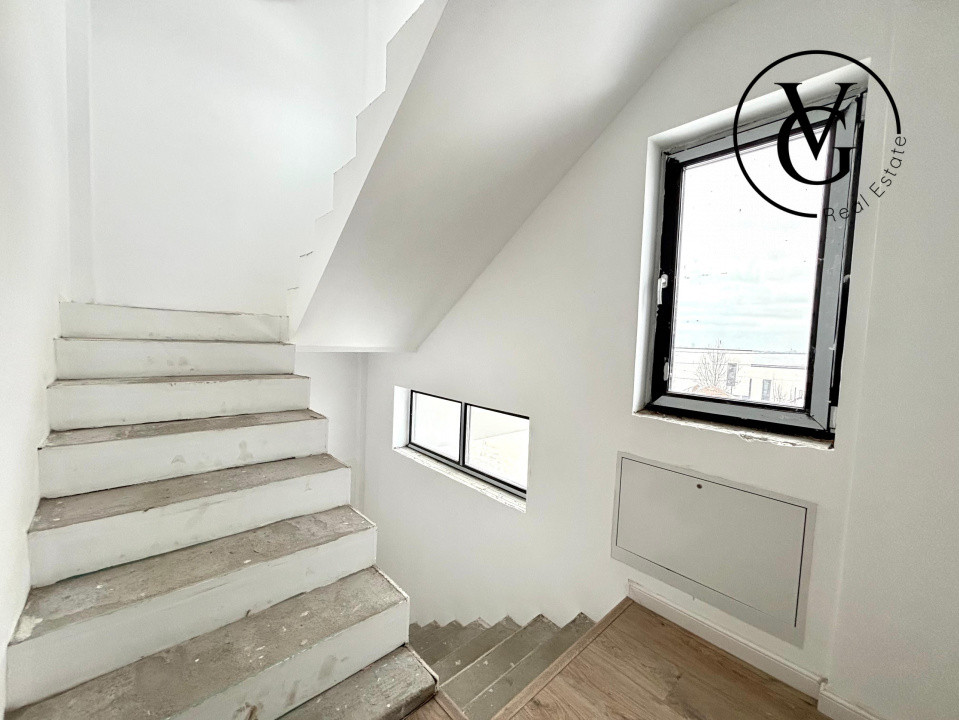 Vila Moderna - Ovidiu - Vedere catre lac (construcție 2025)