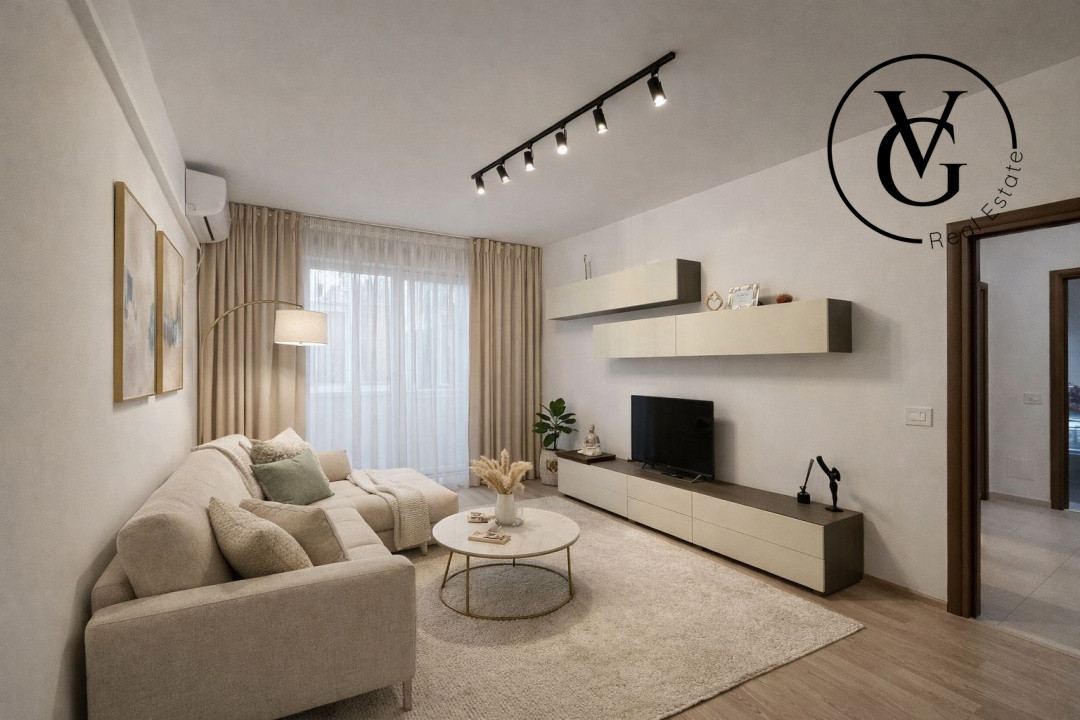 Apartament 2 camere Carol City Park complet mobilat