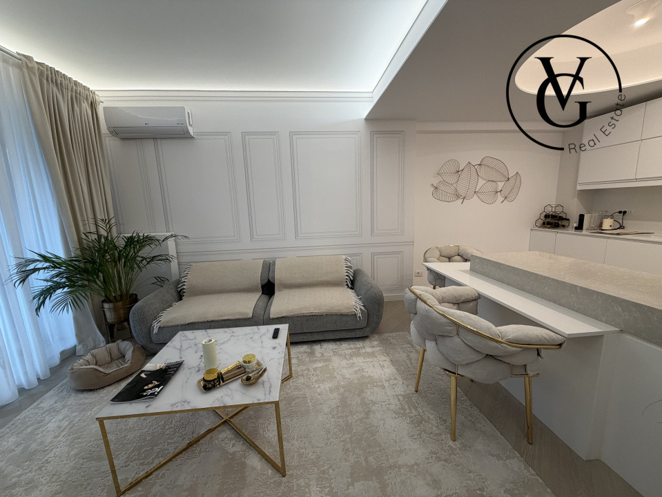 Apartament 3 camere mobilat lux | Cortina North |  Parcare inclusă | 