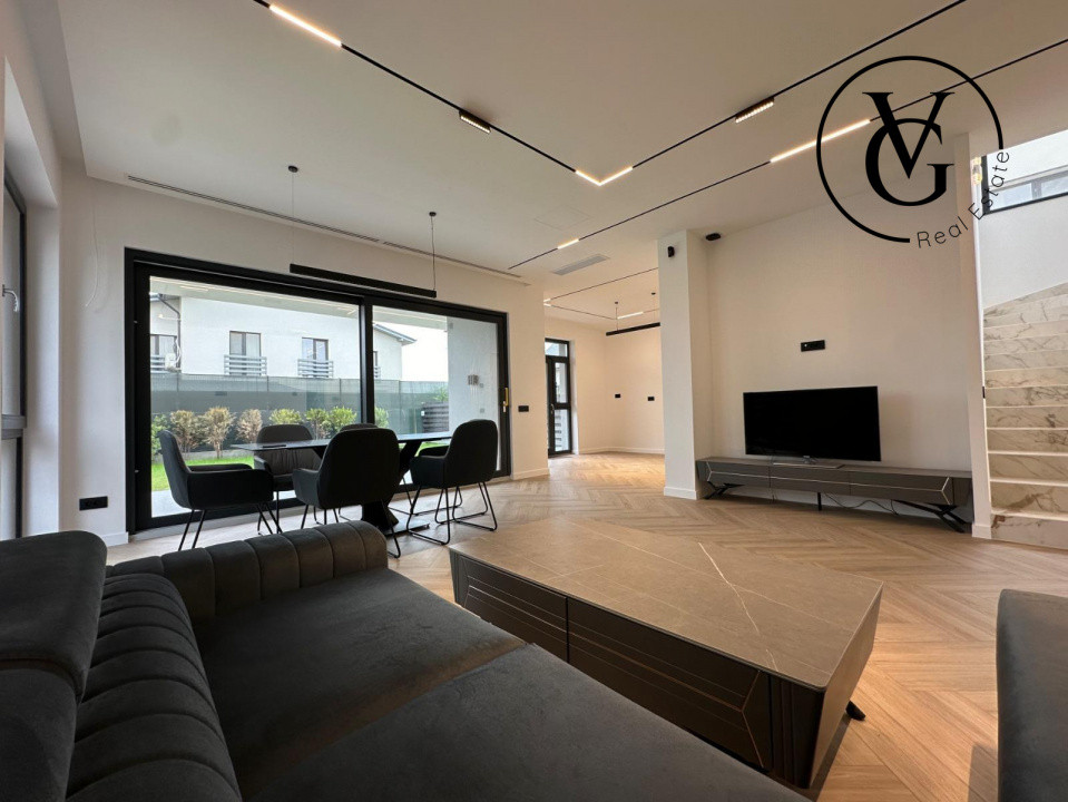 Vila Premium cu design contemporan P+2 in Pipera- Tunari 