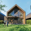 Vilă modernă P+1, structură metalică, smart home, pompe de căldură – 5 camere | 