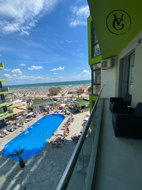 Apartament prima linie la mare Alezzi Beach Resort