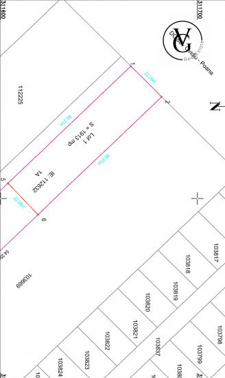 Teren de inchiriat - Strada Poiana- Ovidiu - 1913 mp | Pretabil investitie