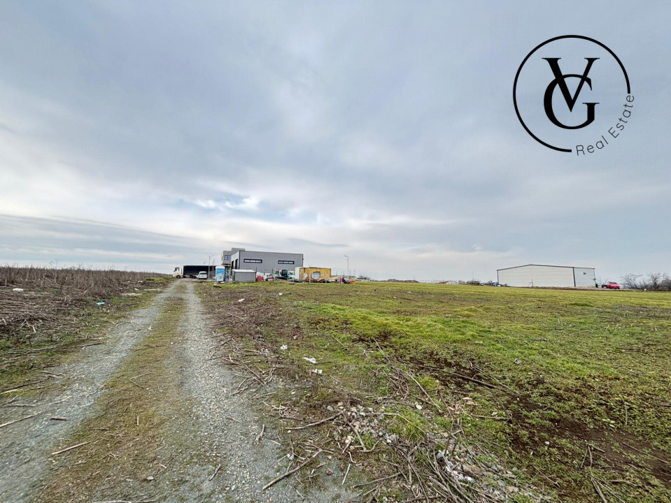 Teren intravilan industrial | 980 mp | Ovidiu