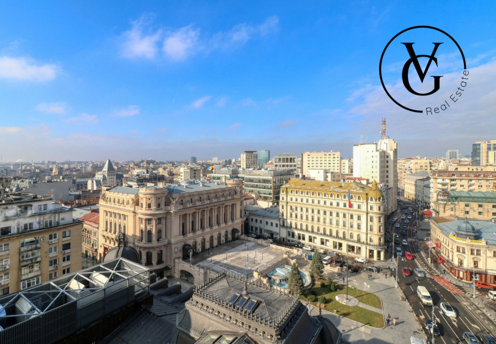 Garsoniera pe Calea Victoriei - Terasa spatioasa 