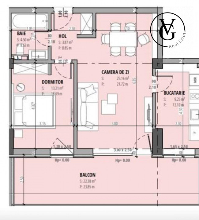 Apartament 2 camere Primavera Residence