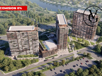 Apartament 2 camere One High District | Vedere spre lac 