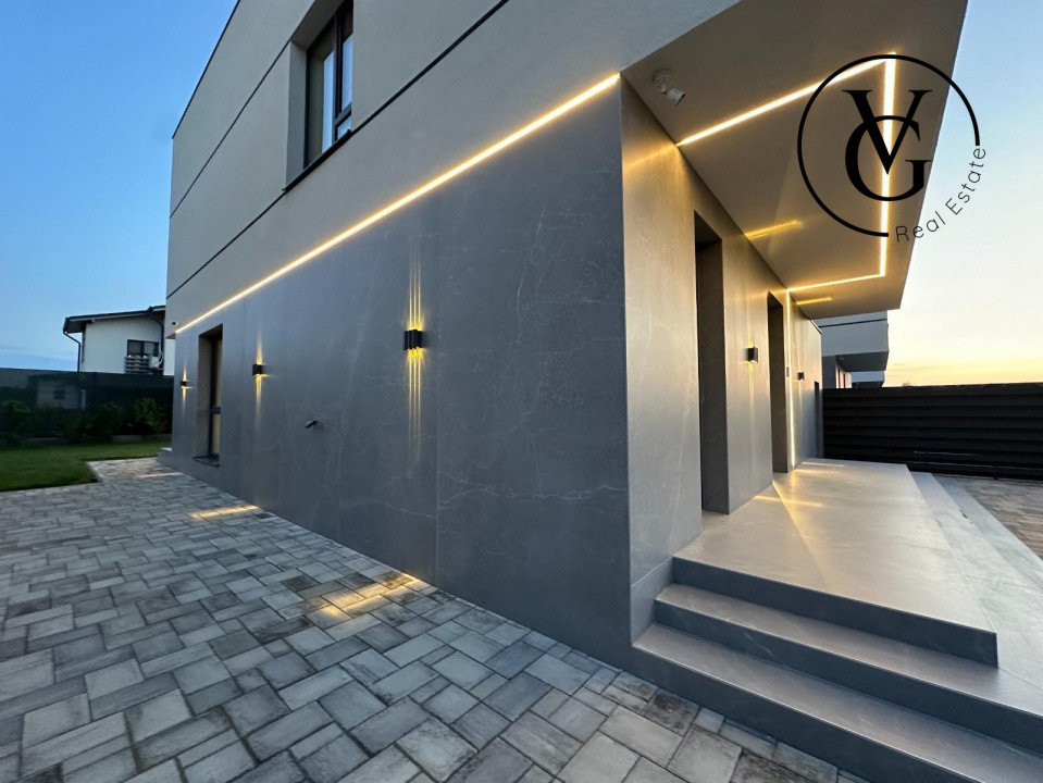 Vila Premium cu design contemporan P+2 in Pipera- Tunari 