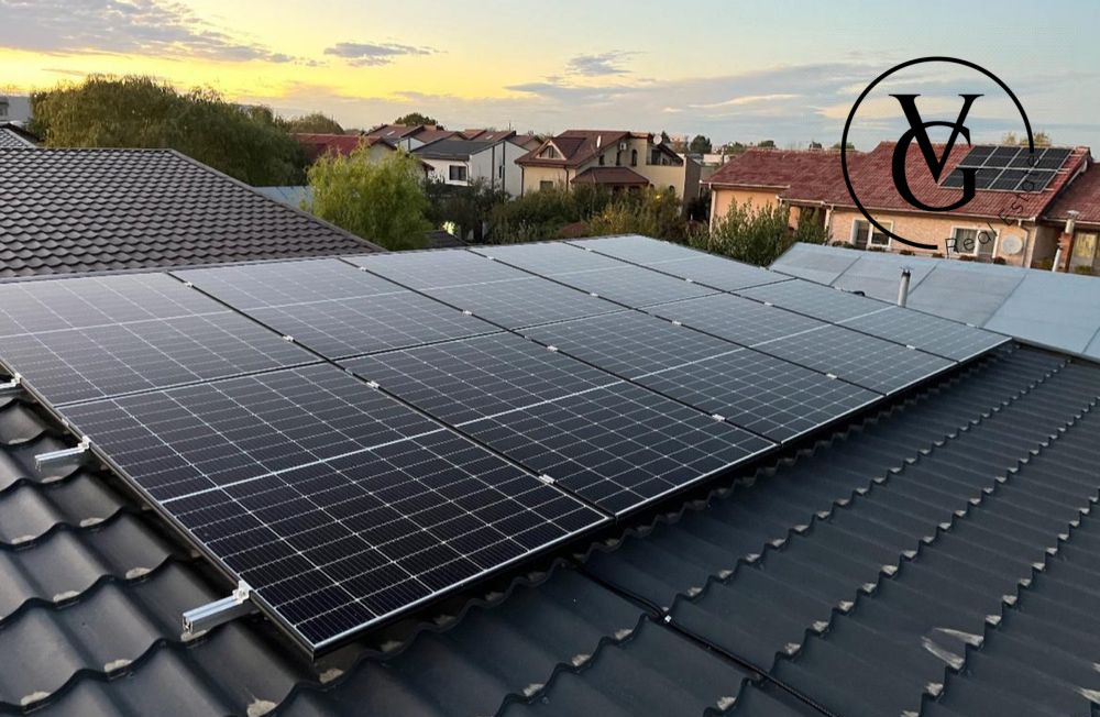 Casa Tunari 4 camere - Panouri fotovoltaice