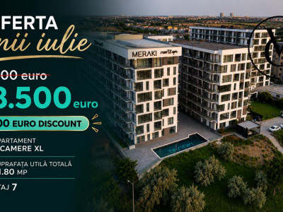 Apartament 2 camere XL | Meraki Resort & Spa | DISCOUNT 8000€ 