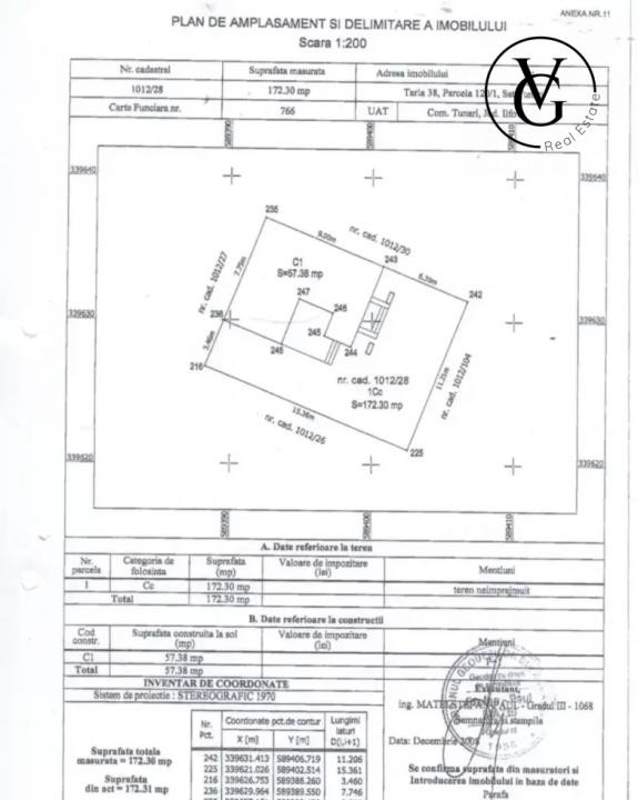 Casa 5 camere Tunari
