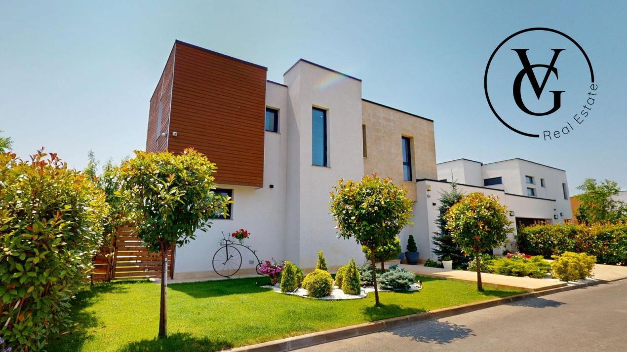 Vila 5 camere cu piscina | Panouri solare 10kw