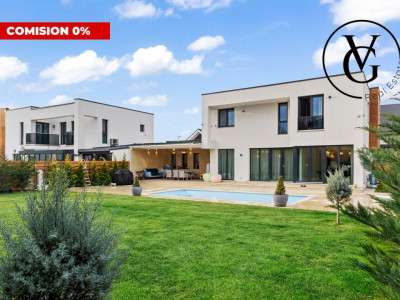 Vila 5 camere cu piscina | Panouri solare 10kw