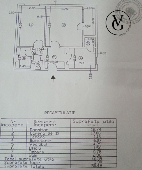 Apartament 2 camere - Titan - Centrala proprie