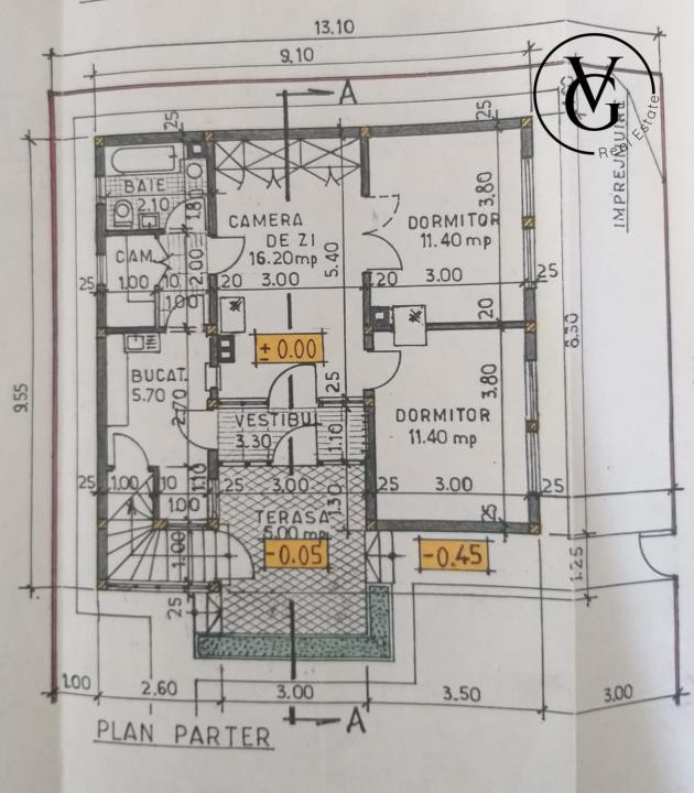 Casă P+1 la roșu | Pipera   