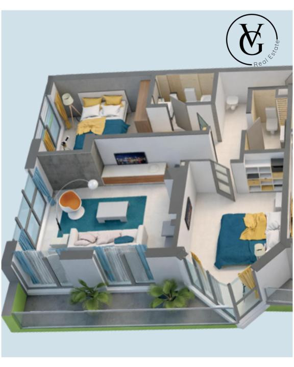 Apartament 3 camere - Alezzi Beach Resort