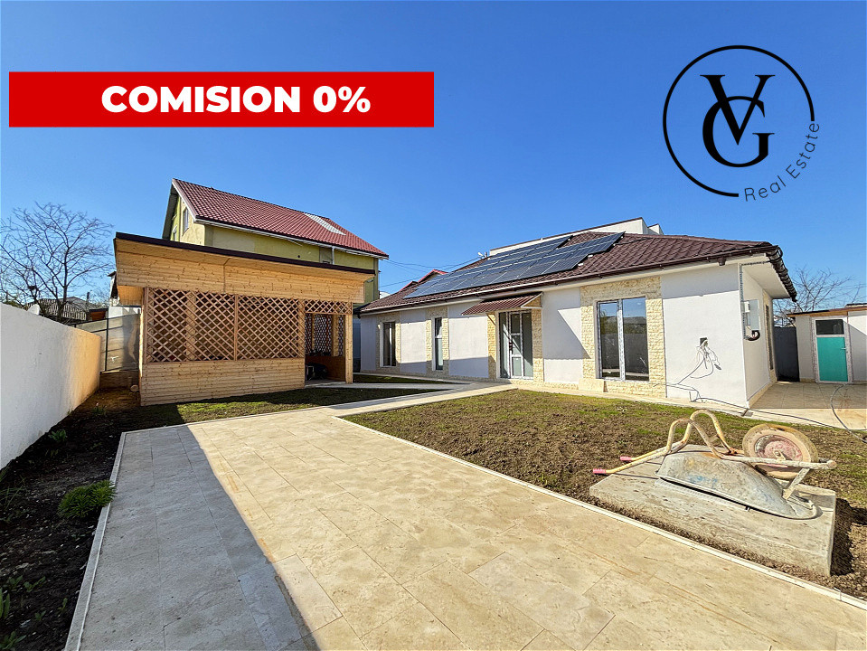 Casa la sol | 4 camere - teren 317 mp | vedere catre lac - Navodari