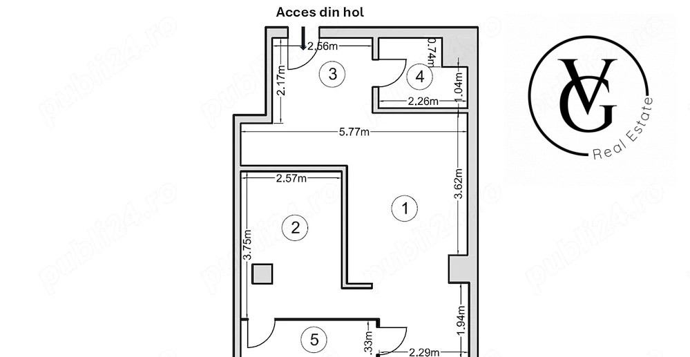 Apartament 2 camere | Tomis Nord