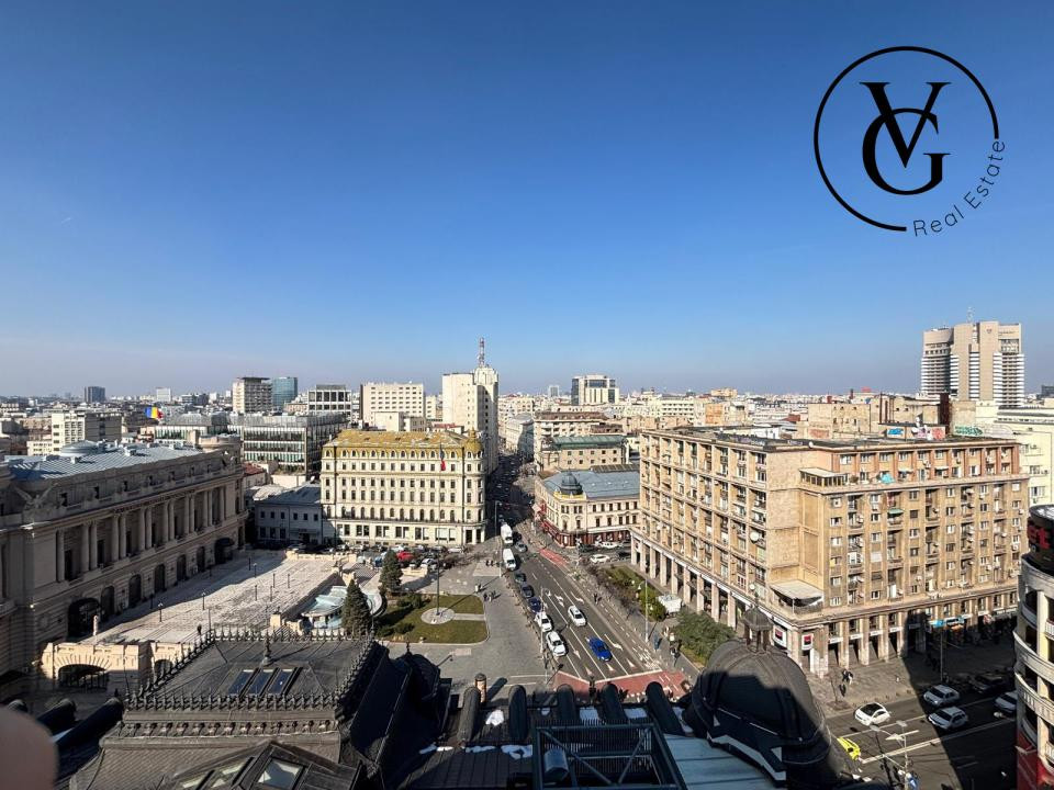 Garsoniera pe Calea Victoriei - Terasa spatioasa 