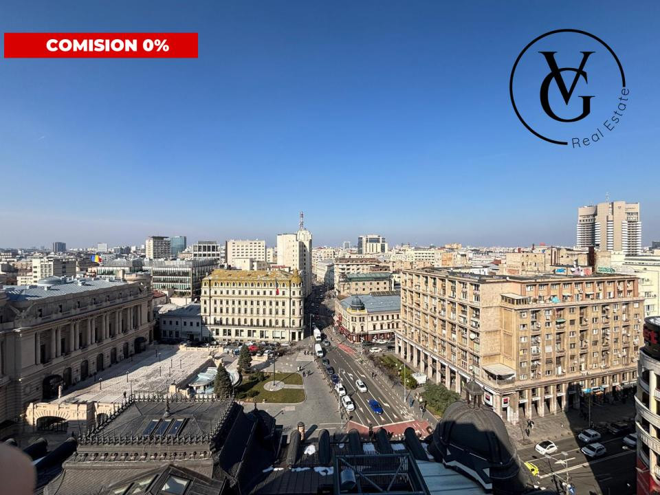 Garsoniera pe Calea Victoriei - Terasa spatioasa 