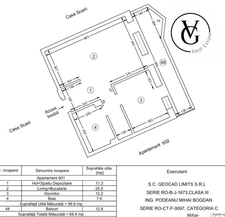 Apartament 2 camere | vedere la mare | Lake On