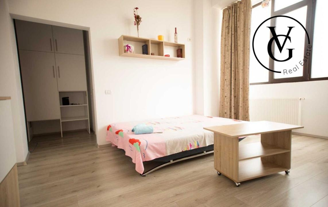 Garsonieră de închiriat - Campus - Centrală proprie 