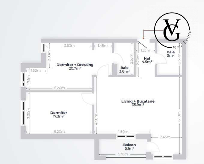 Apartament 3 camere MTM Pipera Lake