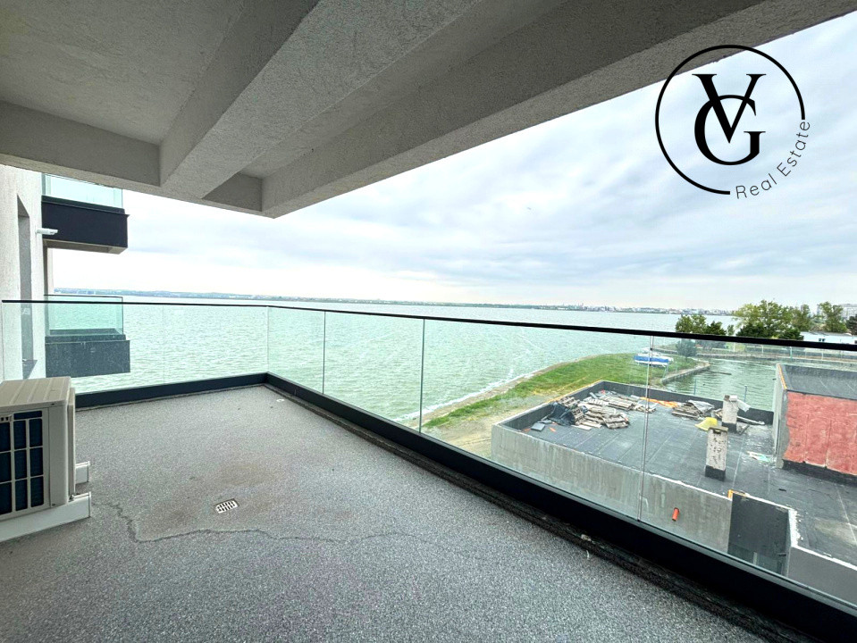 Apartament  camere - vedere frontala la lac - Private Lake