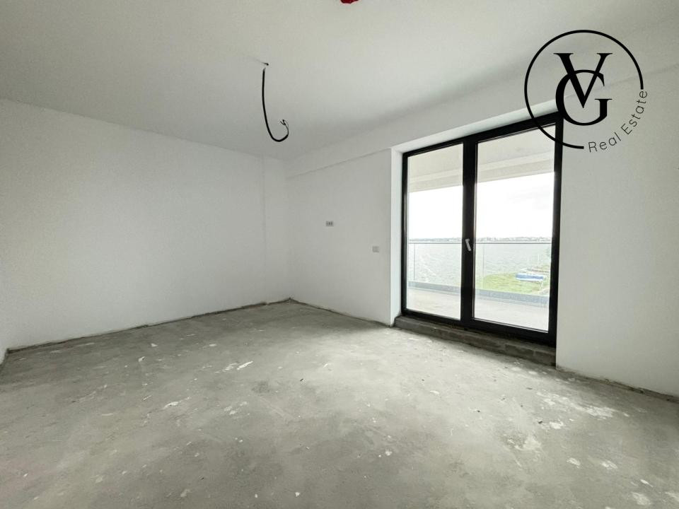 Apartament  camere - vedere frontala la lac - Private Lake
