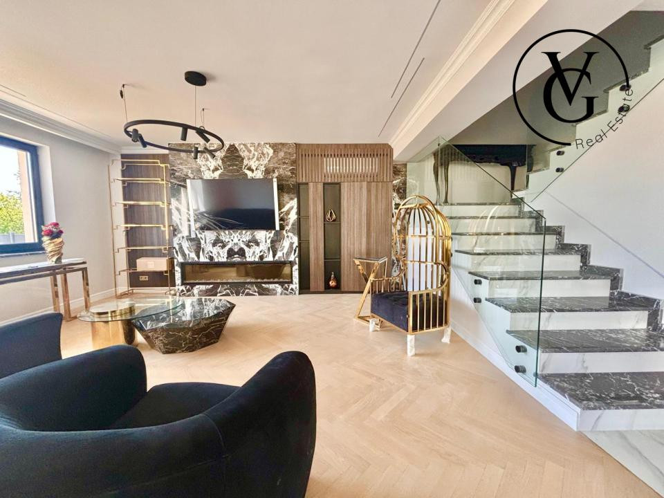 Vilă Duplex Elegantă în Pipera I Lângă Lac I Complet Mobilată 