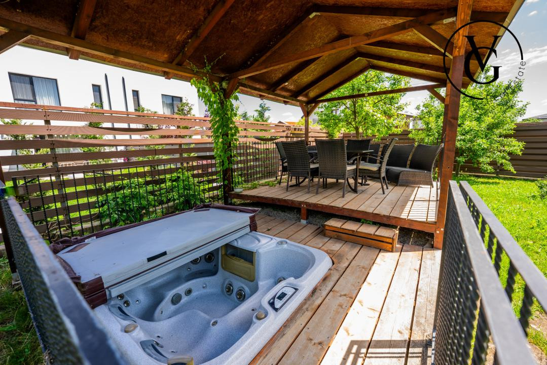 Casa Duplex 5 Camere Corbeanca | Panouri Solare 14kw-Baterie 10kw | Jacuzzi 