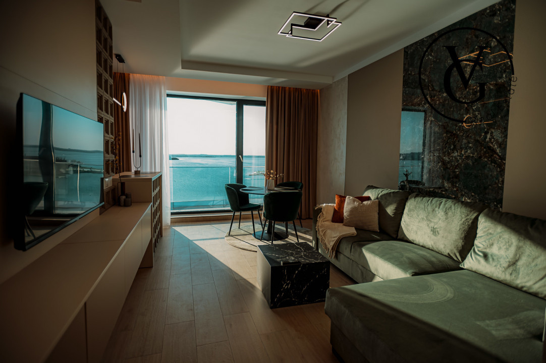 Apartament 2 camere | Lake On Mamaia | parcare - view către lac 