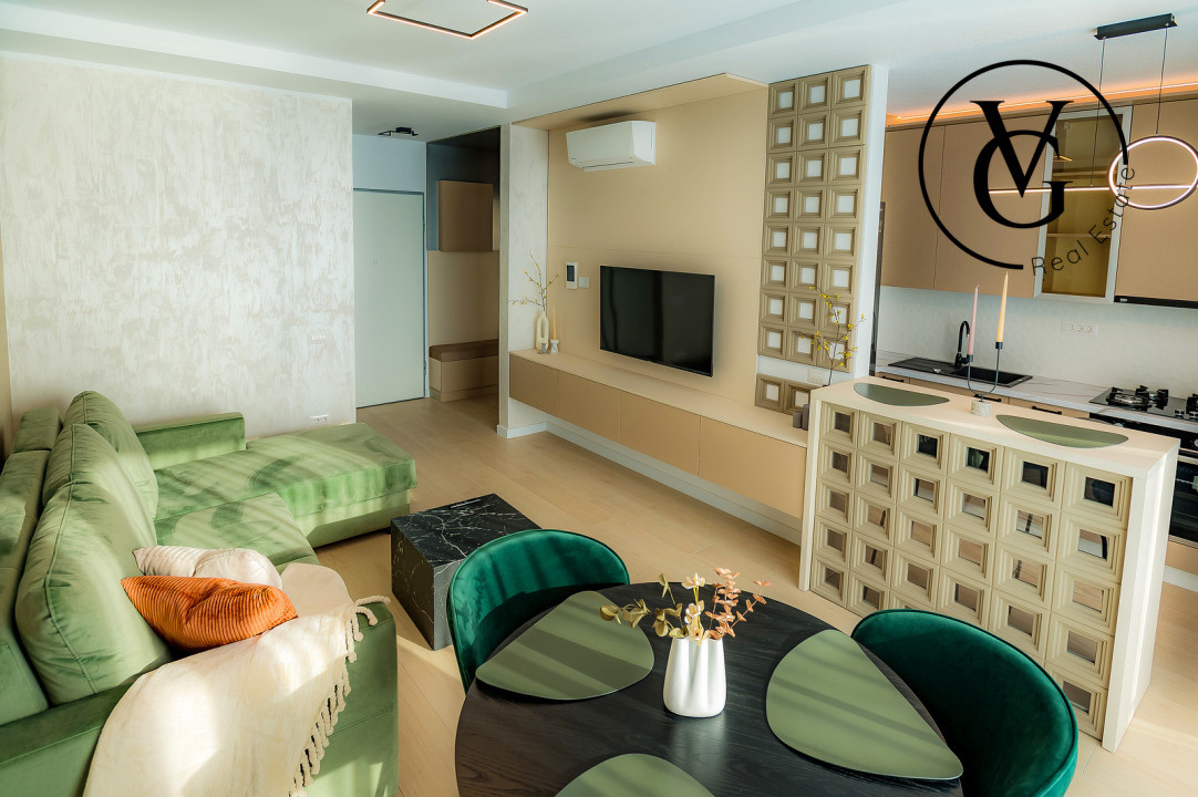 Apartament 2 camere | Lake On Mamaia | parcare - view către lac 
