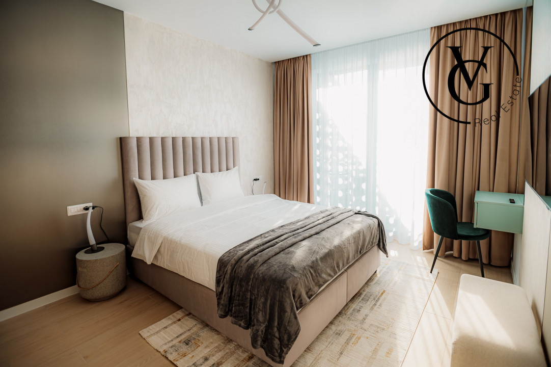 Apartament 2 camere | Lake On Mamaia | parcare - view către lac 