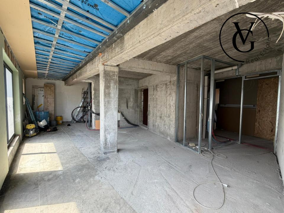 Penthouse 4 camere + Terasa circulara |  Floreasca  