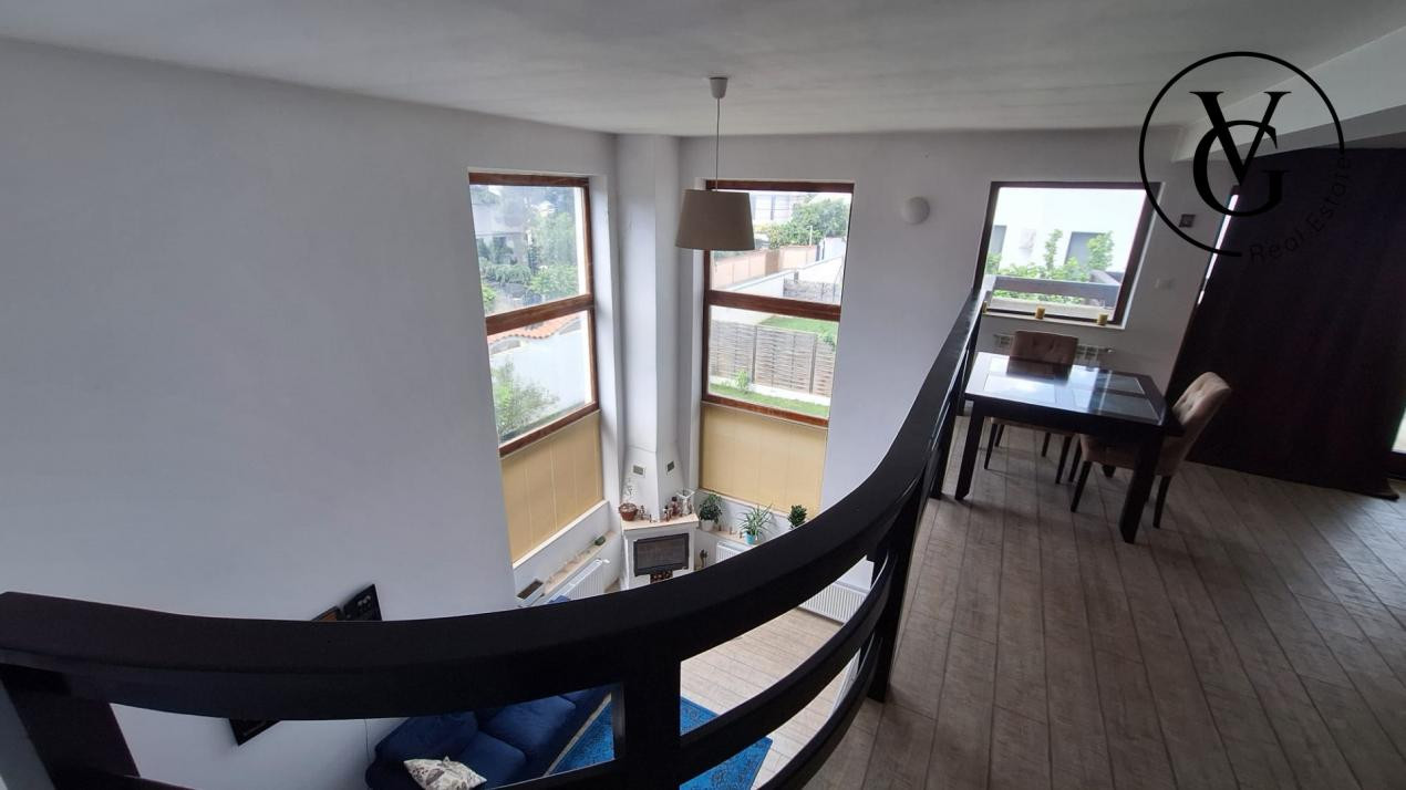 Vila individuala P+2 Pipera | 7 camere | Teren 500 mp | Garaj dublu