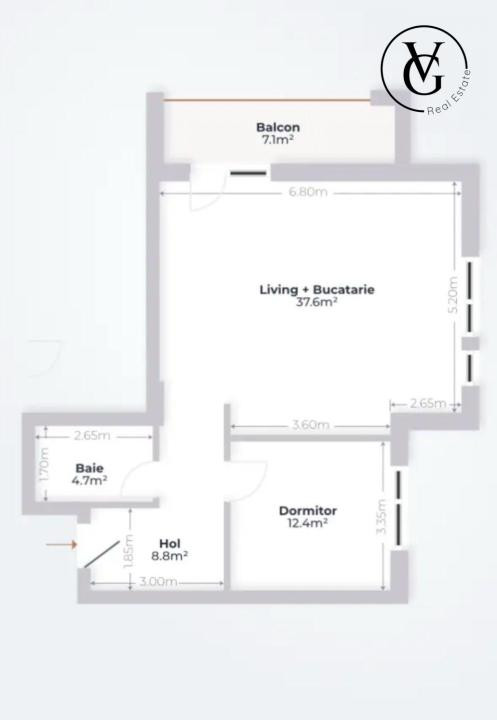 Apartament deosebit cu 2 camere | MTM Pipera Lake
