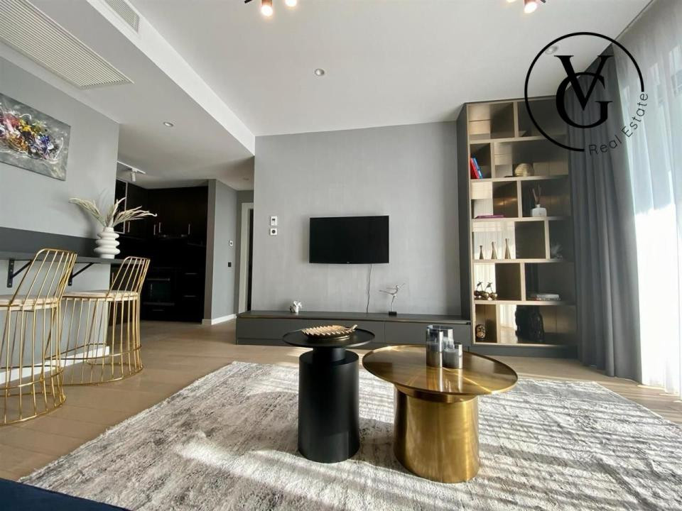 Apartament 2 camere de închiriat | Terasă spațioasă | One Herăstrău Towers