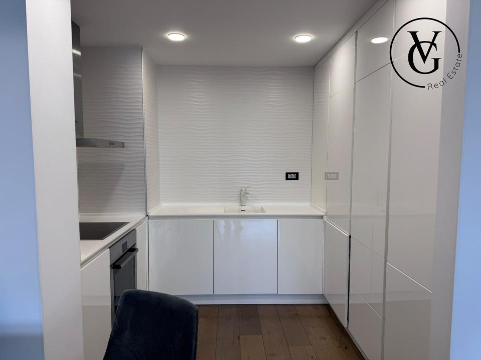 Apartament modern 2 camere de închiriat | Vedere superbă la Parcul Herăstrău