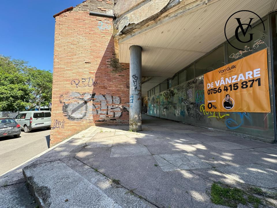 Spatiu comercial | 115mp+ terasa 79 mp | Tulcea - Str Spitalului