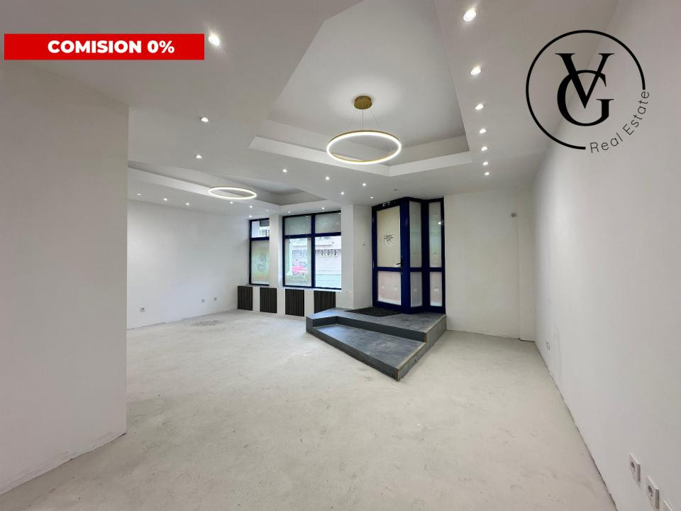 Spatiu comercial modern cu vad pietonal - Centru - KM 0